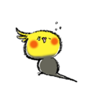 インコシリーズ オカメインコ（個別スタンプ：35）