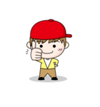 Mr. Lupi and The Boy Wears Red Hat（個別スタンプ：23）