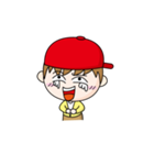 Mr. Lupi and The Boy Wears Red Hat（個別スタンプ：27）