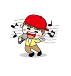 Mr. Lupi and The Boy Wears Red Hat（個別スタンプ：32）