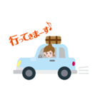 メッセージガール（個別スタンプ：3）
