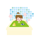 メッセージガール（個別スタンプ：5）