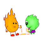 Fire Cartoons（個別スタンプ：25）