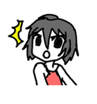 ダウングレードアイコン 日常のおんなのこ（個別スタンプ：13）