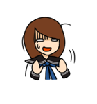 女子ちゃん（個別スタンプ：5）