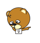 ねぶそクマ（個別スタンプ：10）