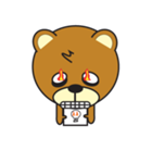 ねぶそクマ（個別スタンプ：34）