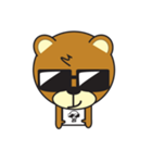 ねぶそクマ（個別スタンプ：35）