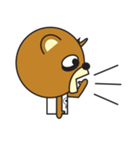 ねぶそクマ（個別スタンプ：36）