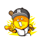 野球大好き「レモン君」（個別スタンプ：7）