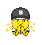 野球大好き「レモン君」（個別スタンプ：11）