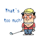 Golf is like life English（個別スタンプ：10）