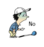 Golf is like life English（個別スタンプ：13）