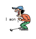 Golf is like life English（個別スタンプ：14）