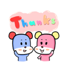 Bear Couple（個別スタンプ：40）