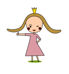 リトルプリンセス（個別スタンプ：9）