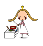 リトルプリンセス（個別スタンプ：21）