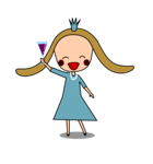 リトルプリンセス（個別スタンプ：36）