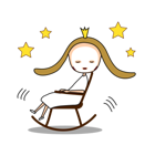 リトルプリンセス（個別スタンプ：38）