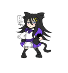 くろいひキャラ（個別スタンプ：8）