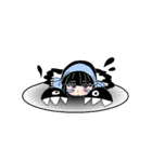 くろいひキャラ（個別スタンプ：24）
