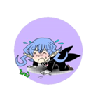 くろいひキャラ（個別スタンプ：37）