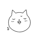 しろいねこのあたま（個別スタンプ：39）
