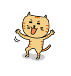 ゆかいな猫さん（個別スタンプ：5）