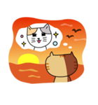 ゆかいな猫さん（個別スタンプ：7）