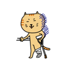 ゆかいな猫さん（個別スタンプ：9）