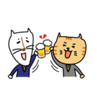 ゆかいな猫さん（個別スタンプ：14）