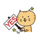 ゆかいな猫さん（個別スタンプ：22）