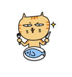 ゆかいな猫さん（個別スタンプ：25）