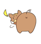 Leisurely boar（個別スタンプ：6）