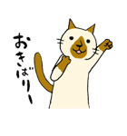 ねこ氏と仲間たち（個別スタンプ：35）