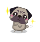 PUG's Life 01（個別スタンプ：8）