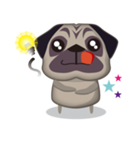 PUG's Life 01（個別スタンプ：9）