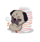 PUG's Life 01（個別スタンプ：20）