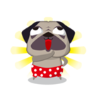 PUG's Life 01（個別スタンプ：22）