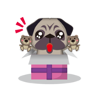 PUG's Life 01（個別スタンプ：36）