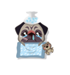 PUG's Life 01（個別スタンプ：37）