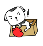 The Dog in the Box (English version)（個別スタンプ：6）
