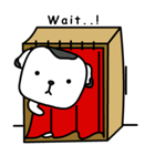 The Dog in the Box (English version)（個別スタンプ：10）