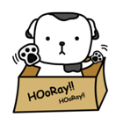 The Dog in the Box (English version)（個別スタンプ：15）
