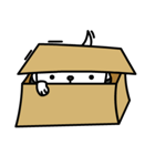 The Dog in the Box (English version)（個別スタンプ：17）