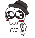 Skull life ver.1（個別スタンプ：7）