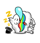 Mr.Cloud's Rainbow Moustache（個別スタンプ：8）