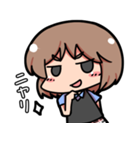 謎のJKスタンプ（個別スタンプ：3）