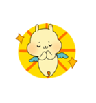 エンジェルうさぎ（個別スタンプ：27）