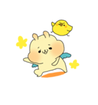 エンジェルうさぎ（個別スタンプ：34）